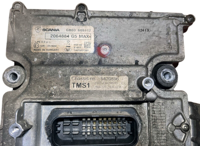 Scania Gearbox control unit TMS, TMS1, TMS2 - Riadiaca jednotka: obrázok 4 Scania Gearbox control unit TMS, TMS1, TMS2 - Riadiaca jednotka: obrázok 4