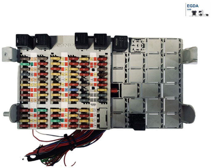 Scania P250 - Elektrický systém: obrázok 1 Scania P250 - Elektrický systém: obrázok 1