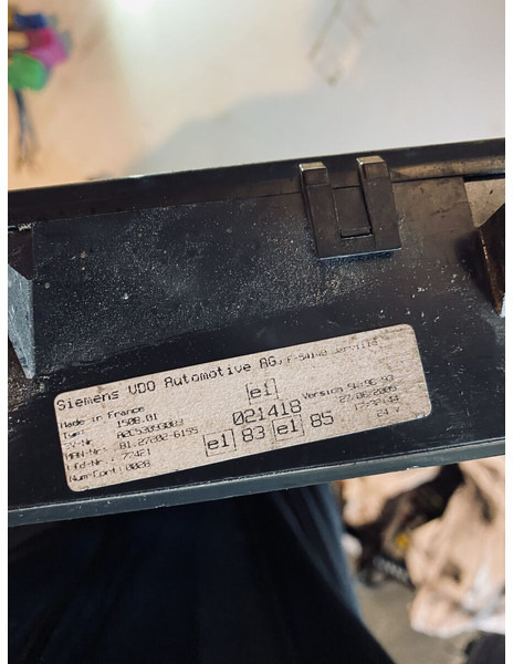 Siemens VDO - Palubná doska: obrázok 3 Siemens VDO - Palubná doska: obrázok 3
