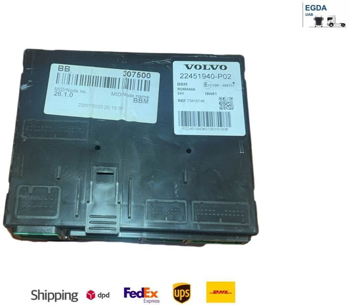 Volvo - Riadiaca jednotka: obrázok 1 Volvo - Riadiaca jednotka: obrázok 1