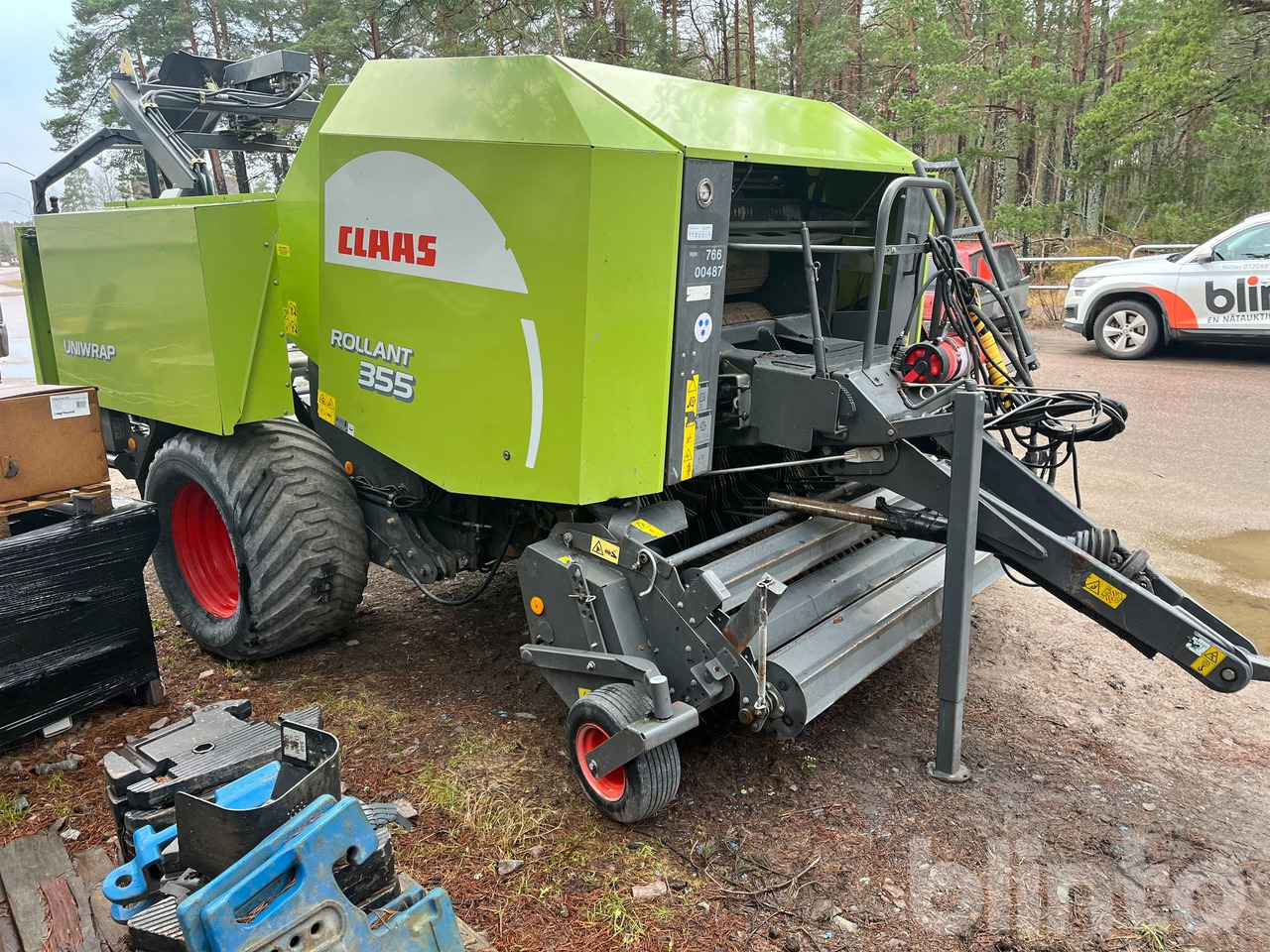 Claas Rollant 355 Uniwrap - Lis na okrúhle balíky, Obaľovací stroj: obrázok 3 Claas Rollant 355 Uniwrap - Lis na okrúhle balíky, Obaľovací stroj: obrázok 3