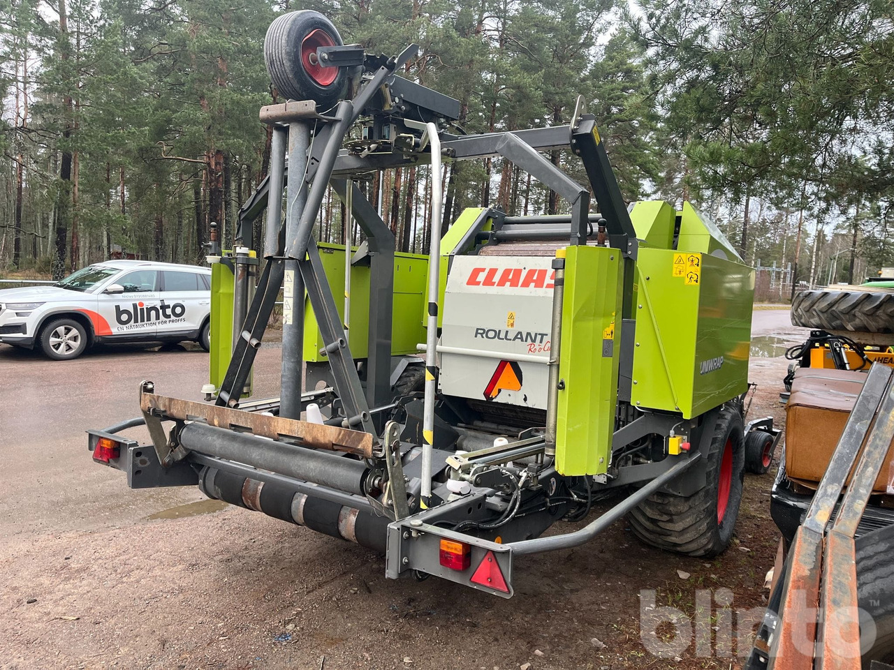 Claas Rollant 355 Uniwrap - Lis na okrúhle balíky, Obaľovací stroj: obrázok 4 Claas Rollant 355 Uniwrap - Lis na okrúhle balíky, Obaľovací stroj: obrázok 4