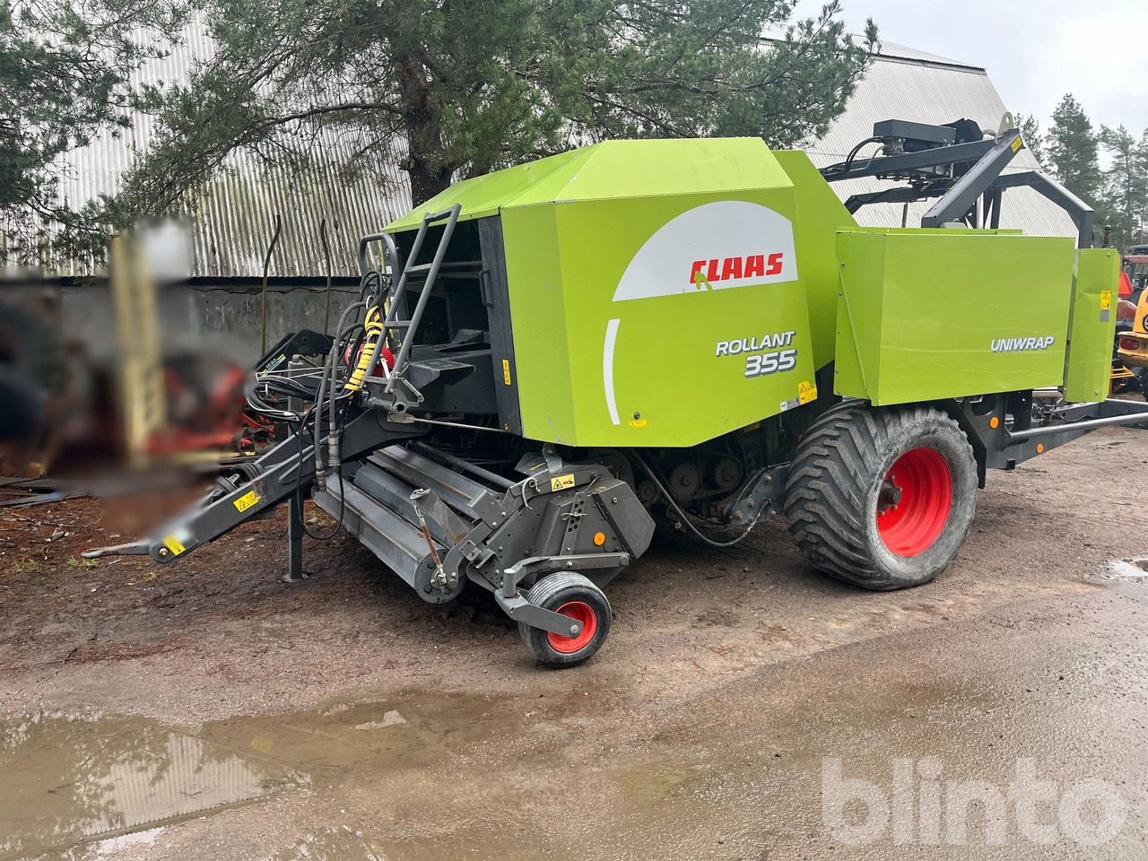 Claas Rollant 355 Uniwrap - Lis na okrúhle balíky, Obaľovací stroj: obrázok 1 Claas Rollant 355 Uniwrap - Lis na okrúhle balíky, Obaľovací stroj: obrázok 1