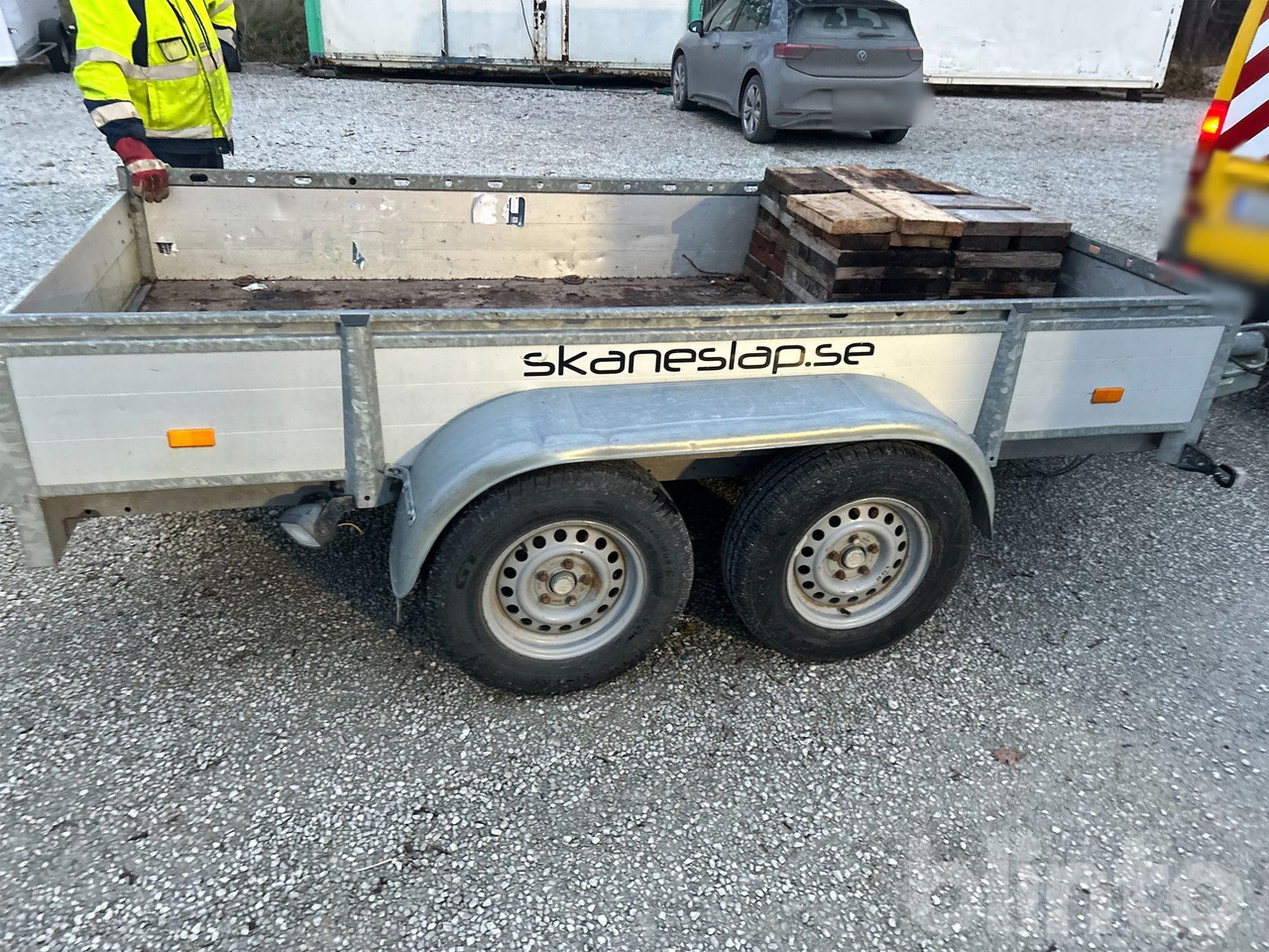 Plošinový/ Valníkový príves HAPERT / 2 AXLAT: obrázok 6