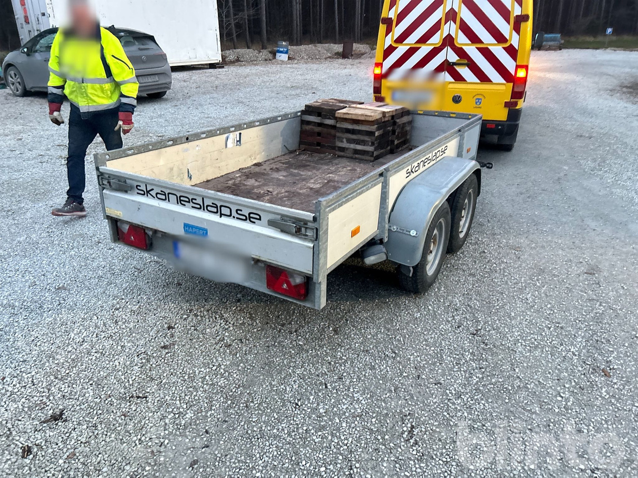 HAPERT / 2 AXLAT - Plošinový/ Valníkový príves: obrázok 5 HAPERT / 2 AXLAT - Plošinový/ Valníkový príves: obrázok 5