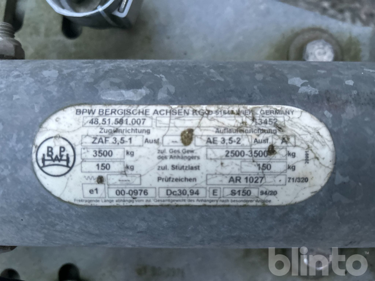 Plošinový/ Valníkový príves HAPERT / 2 AXLAT: obrázok 10