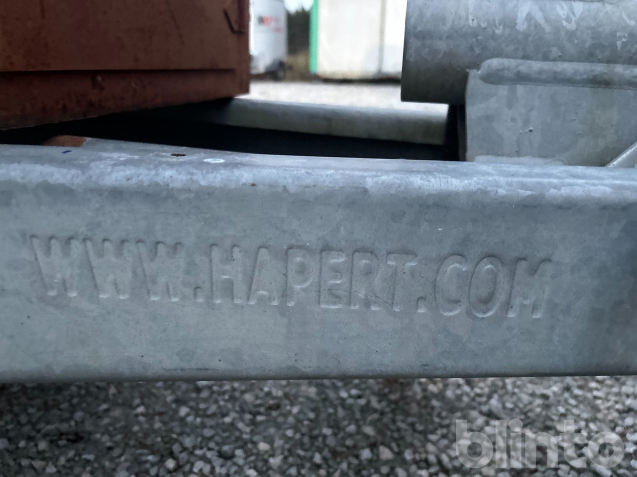 Plošinový/ Valníkový príves HAPERT / 2 AXLAT: obrázok 12