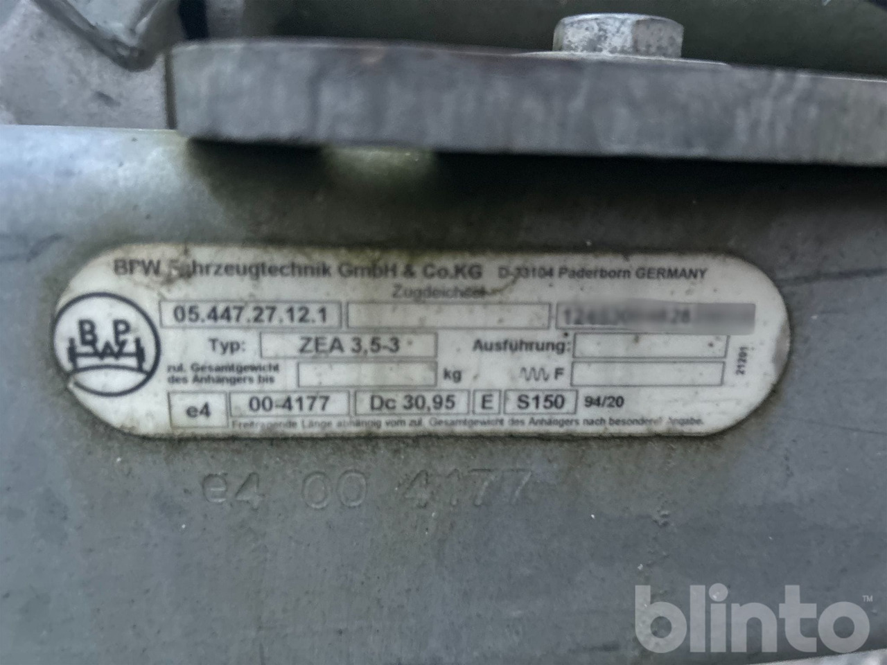 Plošinový/ Valníkový príves HAPERT / 2 AXLAT: obrázok 11