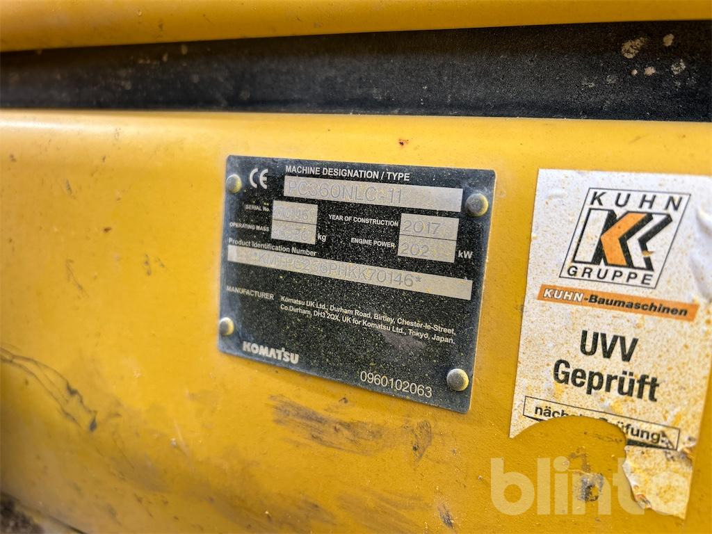 Komatsu PC360NLC-11 (2017) - Pásové rýpadlo: obrázok 5 Komatsu PC360NLC-11 (2017) - Pásové rýpadlo: obrázok 5