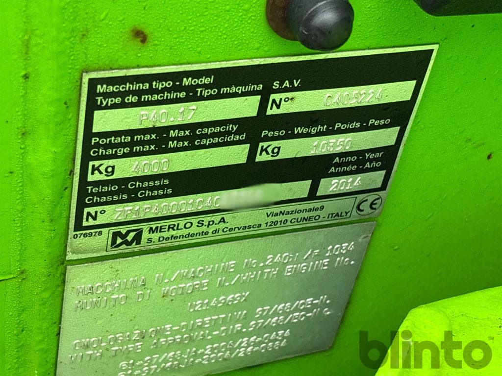 Teleskopický nakladač Merlo P40.17: obrázok 39