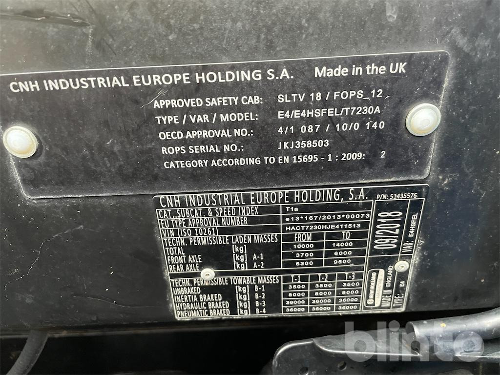 New Holland T7 230 (2018) - Traktor: obrázok 5 New Holland T7 230 (2018) - Traktor: obrázok 5