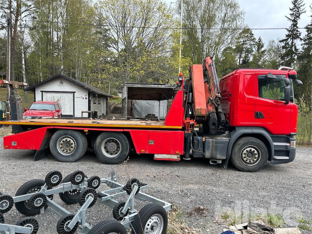 SCANIA G450 med kran och flak - Odťahovy voz: obrázok 4 SCANIA G450 med kran och flak - Odťahovy voz: obrázok 4