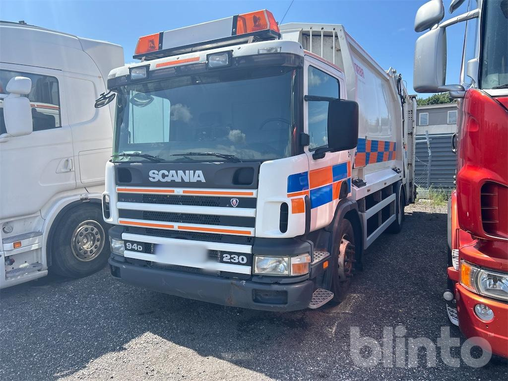 SCANIA P94DB4X2LA230 - Auto na odvoz odpadu: obrázok 1 SCANIA P94DB4X2LA230 - Auto na odvoz odpadu: obrázok 1