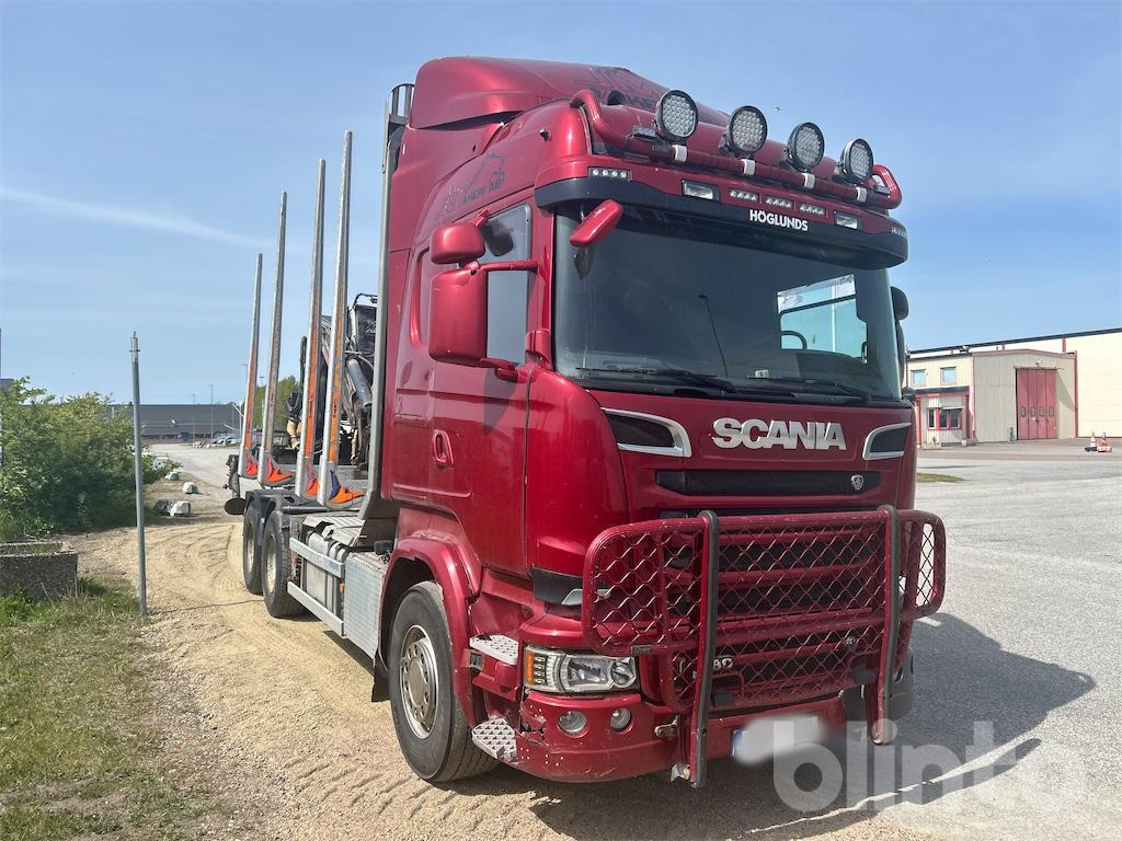 SCANIA R580 - Jonsered 1080 79R - Nákladné vozidlo na prepravu dreva, Auto s hydraulickou rukou: obrázok 4 SCANIA R580 - Jonsered 1080 79R - Nákladné vozidlo na prepravu dreva, Auto s hydraulickou rukou: obrázok 4