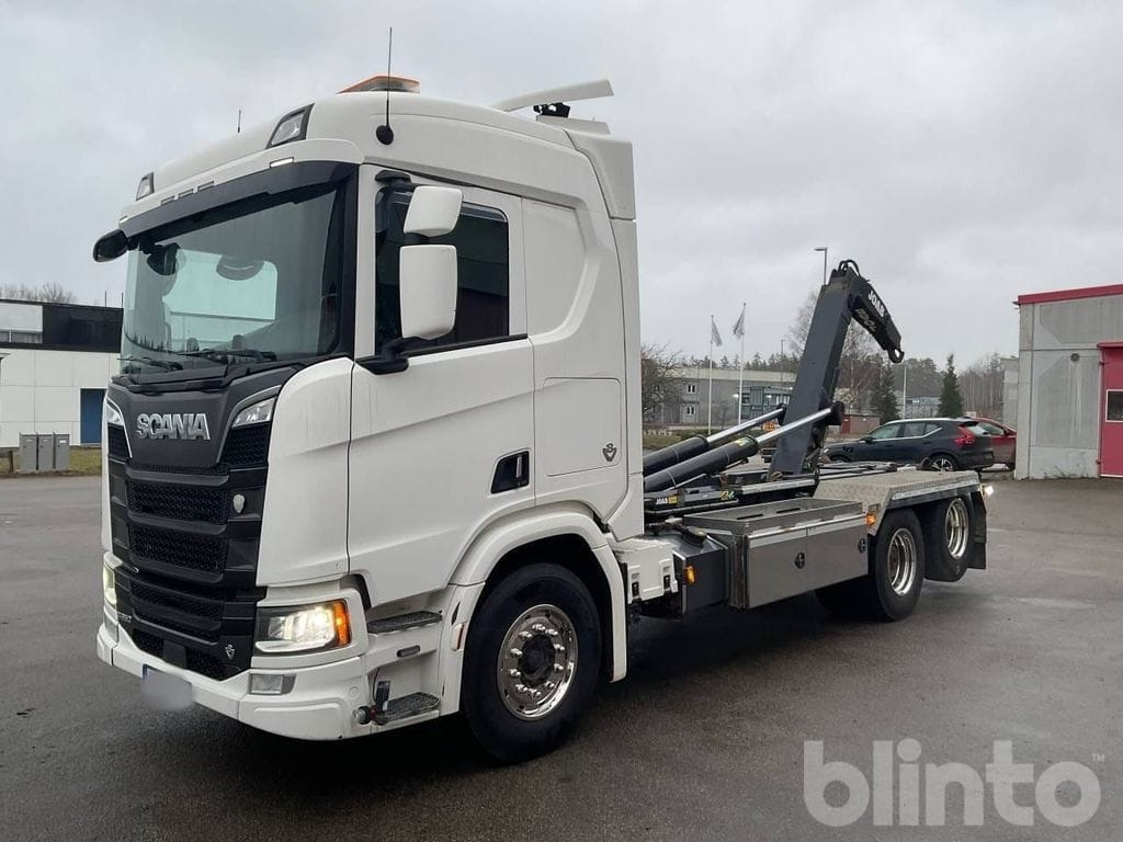 SCANIA R650 6x2 - Hákový nosič kontajnerov: obrázok 1 SCANIA R650 6x2 - Hákový nosič kontajnerov: obrázok 1