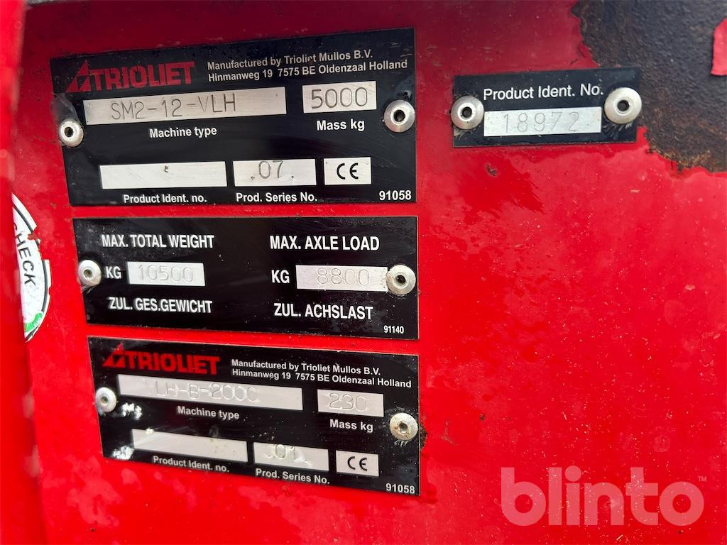 Trioliet Solomix 2-1200 - Kŕmny voz: obrázok 5 Trioliet Solomix 2-1200 - Kŕmny voz: obrázok 5