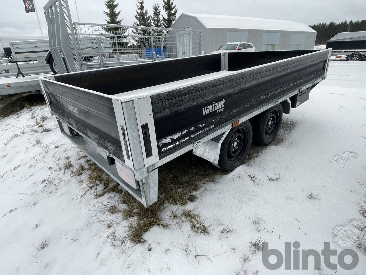 VARIANT med fällbara lemmar - Plošinový/ Valníkový príves: obrázok 4 VARIANT med fällbara lemmar - Plošinový/ Valníkový príves: obrázok 4