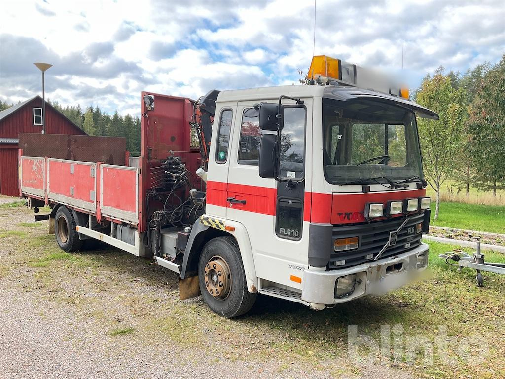 VOLVO FL610 4X2 - Valníkový/ Plošinový nákladný automobil, Auto s hydraulickou rukou: obrázok 4 VOLVO FL610 4X2 - Valníkový/ Plošinový nákladný automobil, Auto s hydraulickou rukou: obrázok 4