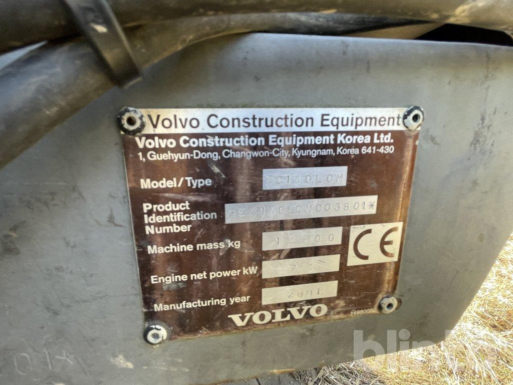 Pásové rýpadlo Volvo Ec 140LC extra hög frigång: obrázok 11