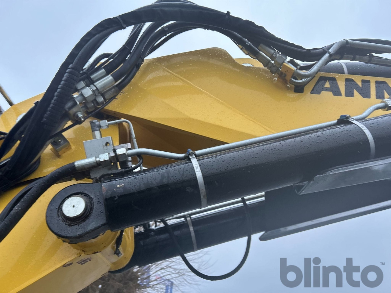 Kolesové rýpadlo Yanmar B95W - Tippvagn - Tiltrotator - 6 Redskap: obrázok 41