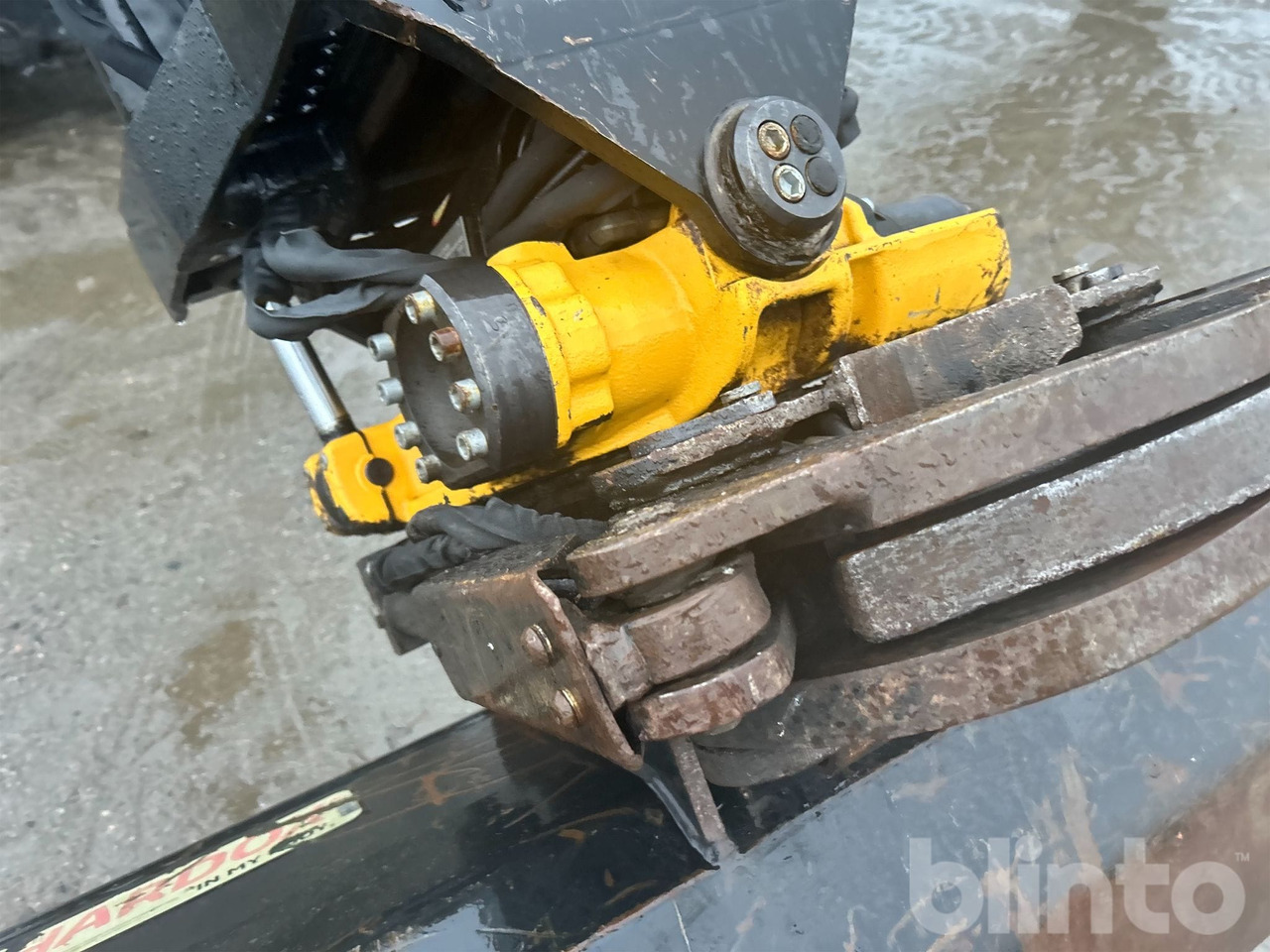 Kolesové rýpadlo Yanmar B95W - Tippvagn - Tiltrotator - 6 Redskap: obrázok 35