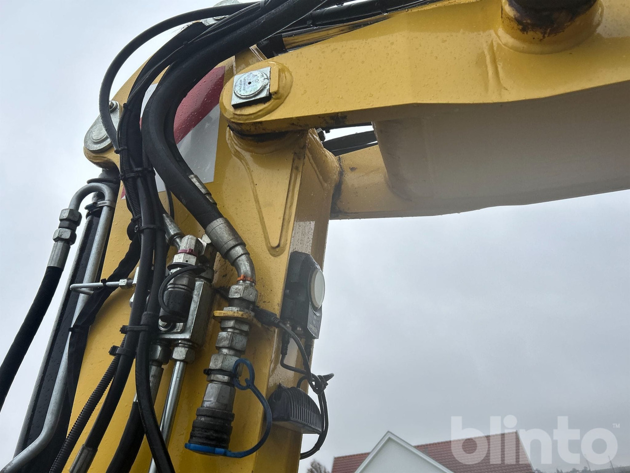 Kolesové rýpadlo Yanmar B95W - Tippvagn - Tiltrotator - 6 Redskap: obrázok 25