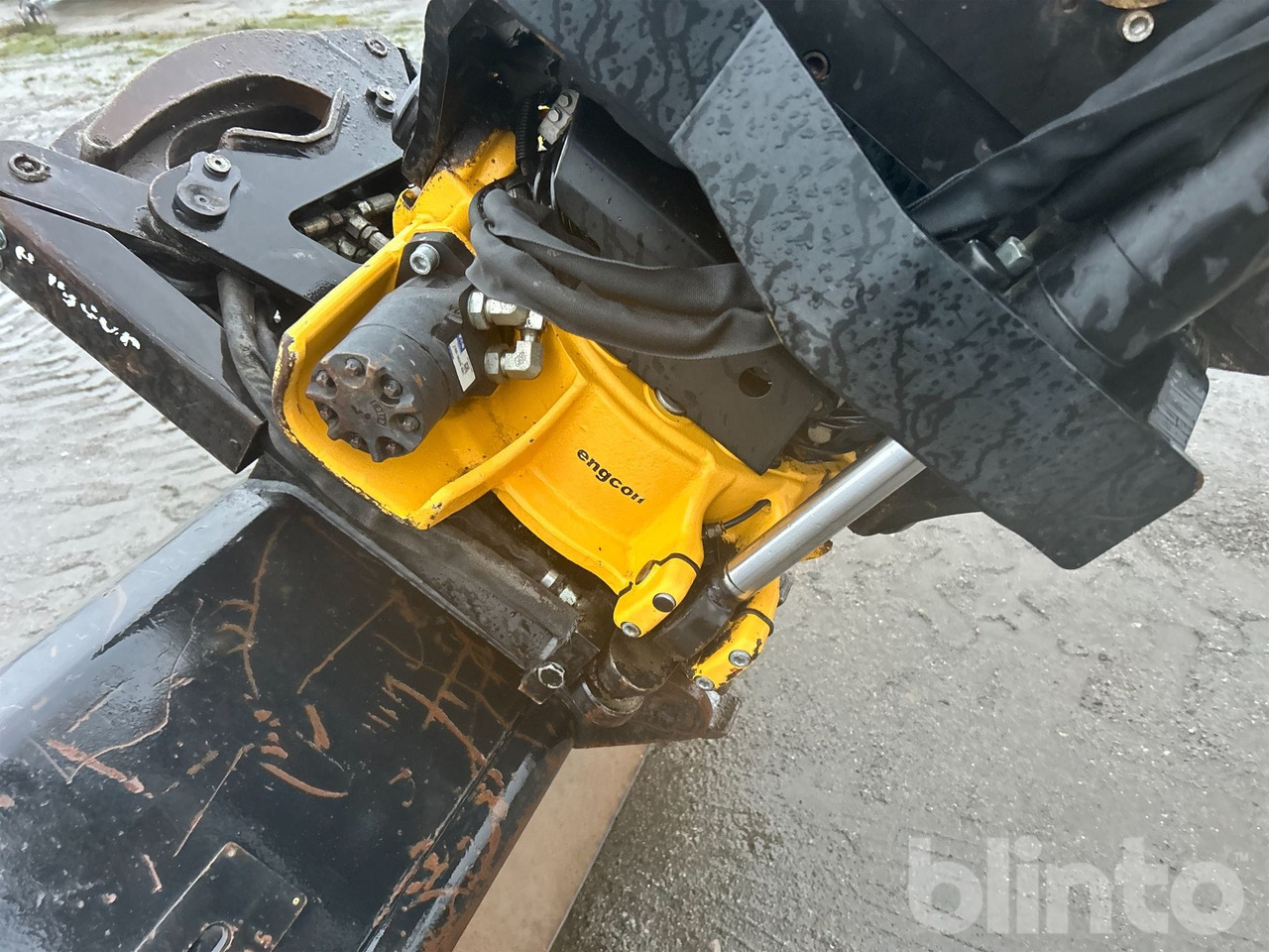 Kolesové rýpadlo Yanmar B95W - Tippvagn - Tiltrotator - 6 Redskap: obrázok 33