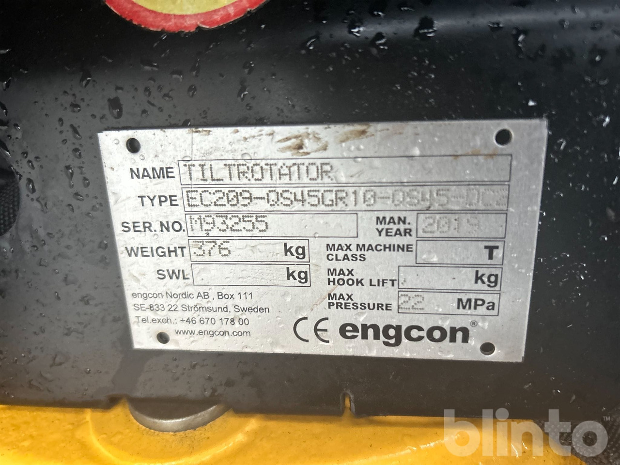 Kolesové rýpadlo Yanmar B95W - Tippvagn - Tiltrotator - 6 Redskap: obrázok 36