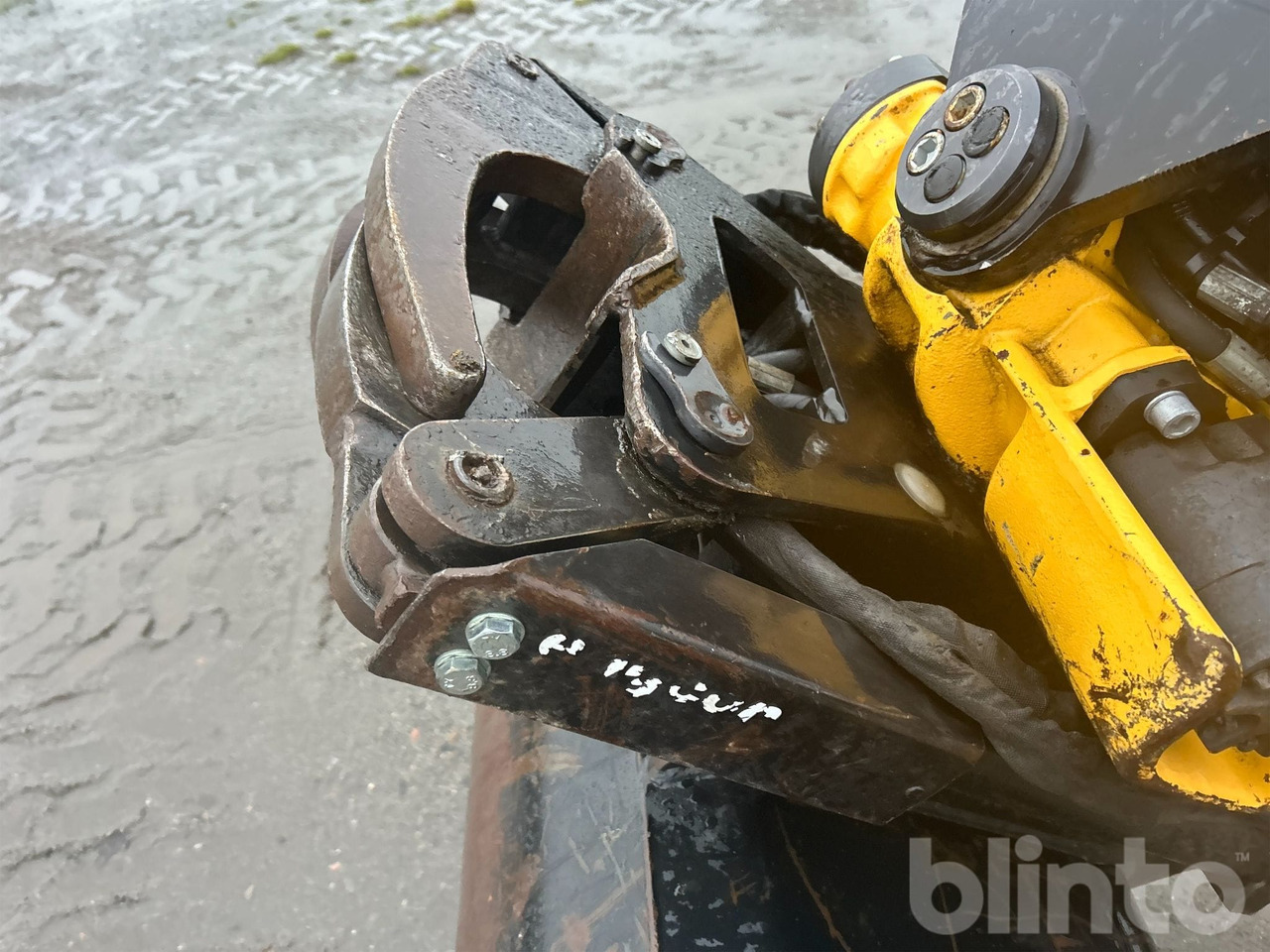 Kolesové rýpadlo Yanmar B95W - Tippvagn - Tiltrotator - 6 Redskap: obrázok 34