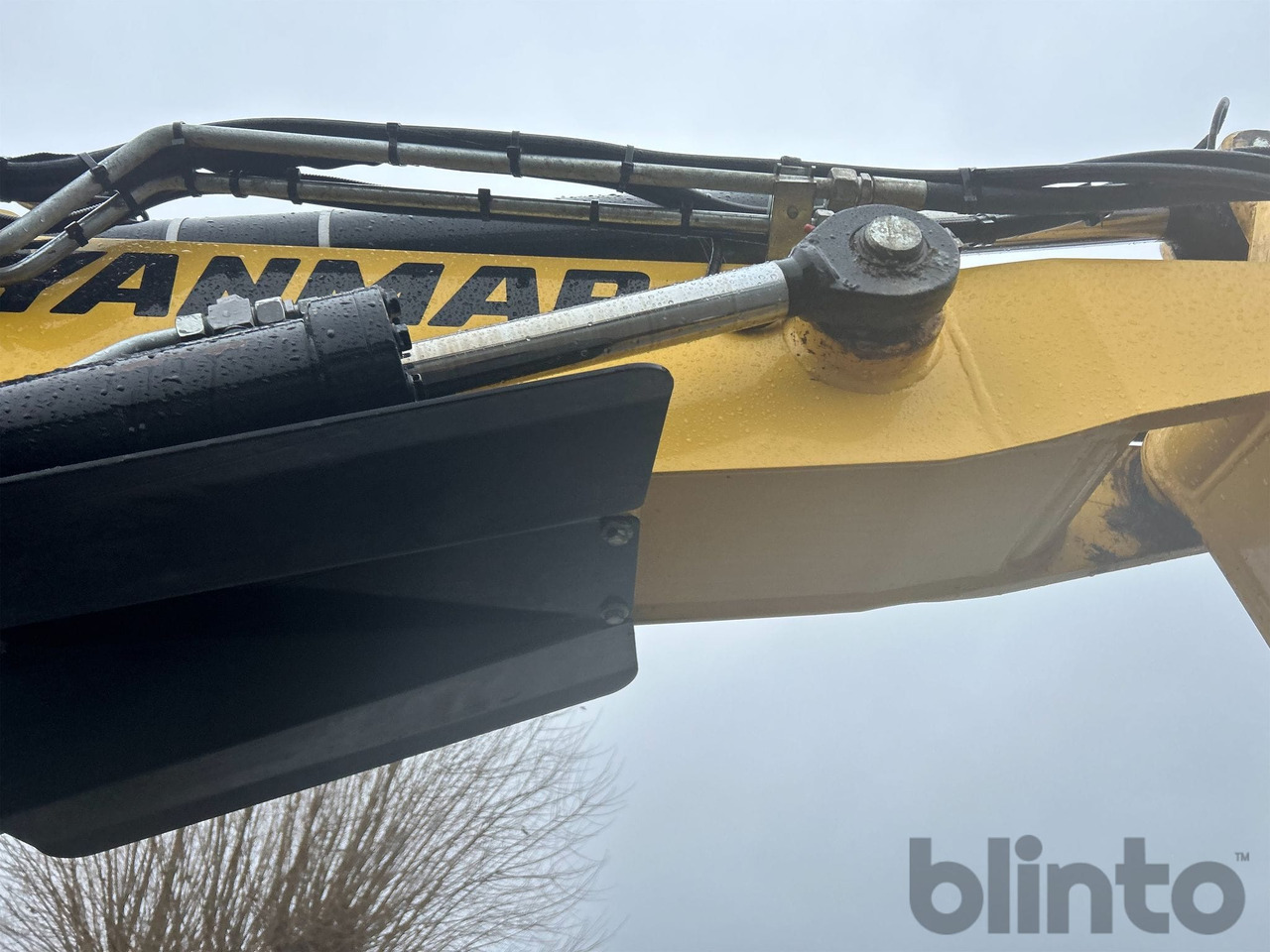 Kolesové rýpadlo Yanmar B95W - Tippvagn - Tiltrotator - 6 Redskap: obrázok 40