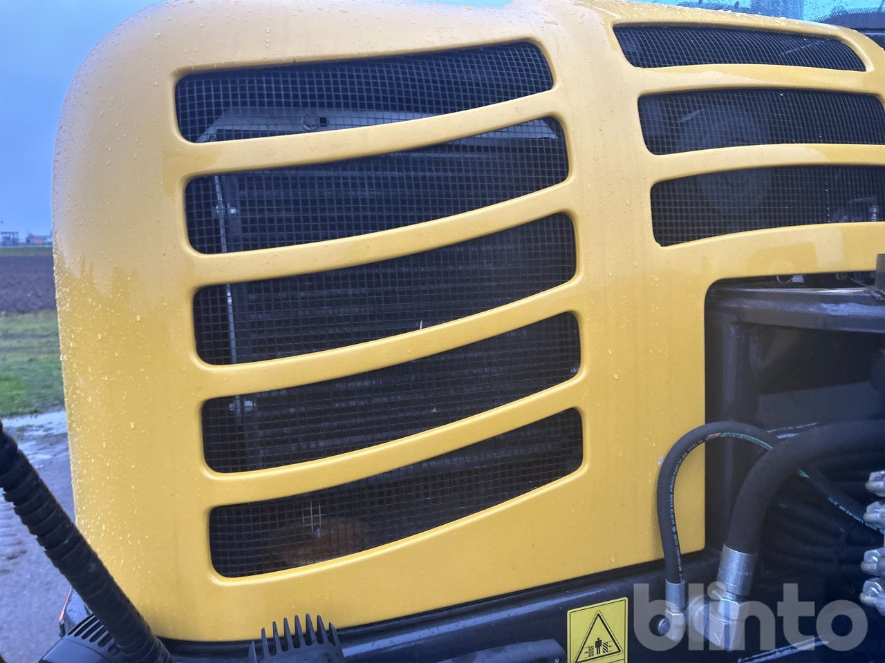 Kolesové rýpadlo Yanmar B95W - Tippvagn - Tiltrotator - 6 Redskap: obrázok 46