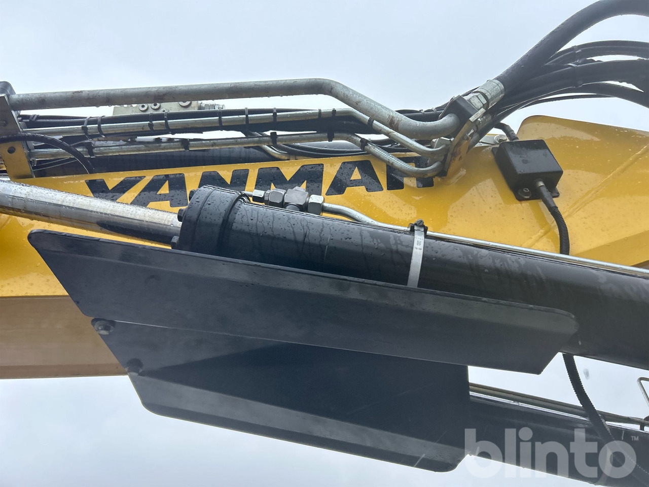 Kolesové rýpadlo Yanmar B95W - Tippvagn - Tiltrotator - 6 Redskap: obrázok 24