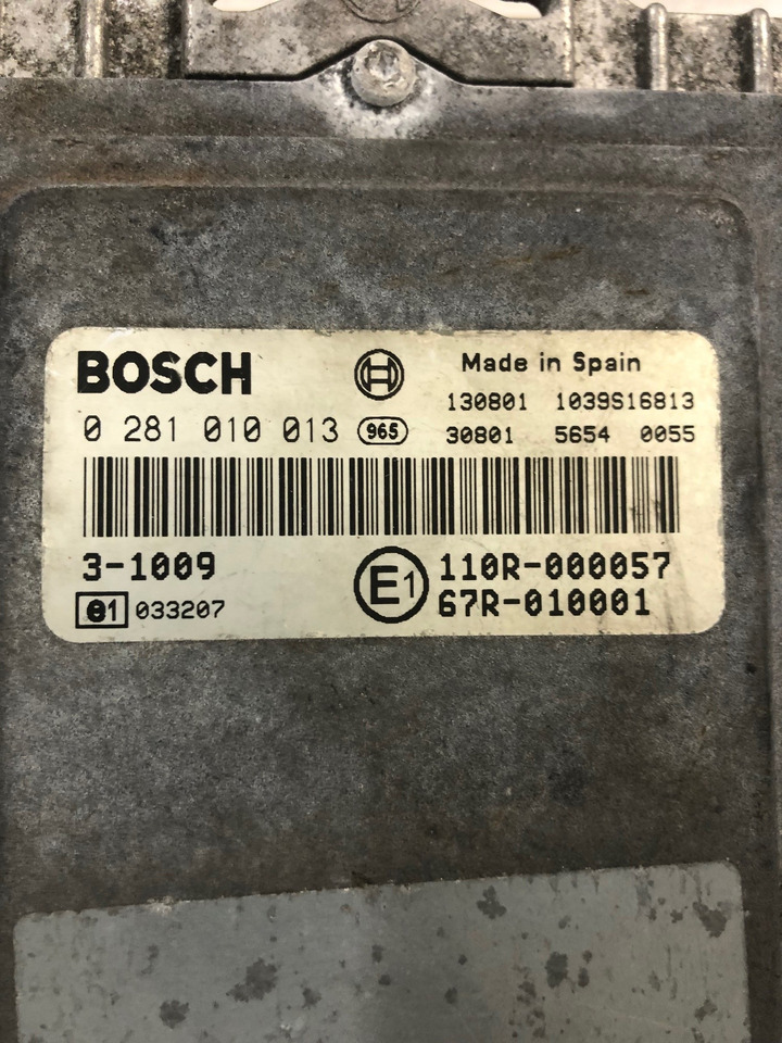 CENTRALINA CNG - RIF. BOSCH 0281010013 - RIF. MAN 51258037402 - Riadiaca jednotka: obrázok 2 CENTRALINA CNG - RIF. BOSCH 0281010013 - RIF. MAN 51258037402 - Riadiaca jednotka: obrázok 2