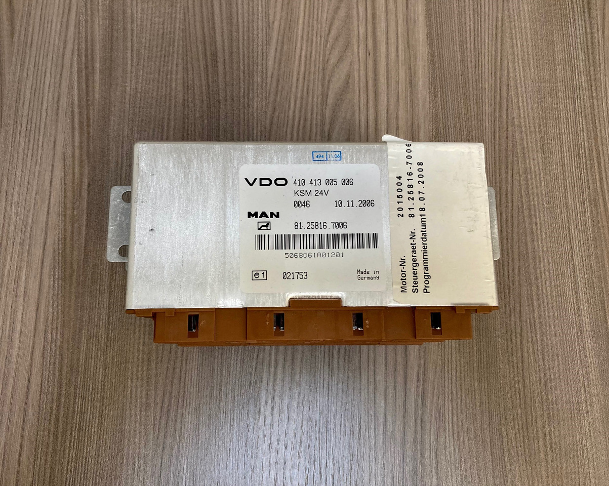CENTRALINA KSM - MAN 81258167006 / 81258167010 - VDO 410 413 005 006 - Riadiaca jednotka: obrázok 1 CENTRALINA KSM - MAN 81258167006 / 81258167010 - VDO 410 413 005 006 - Riadiaca jednotka: obrázok 1