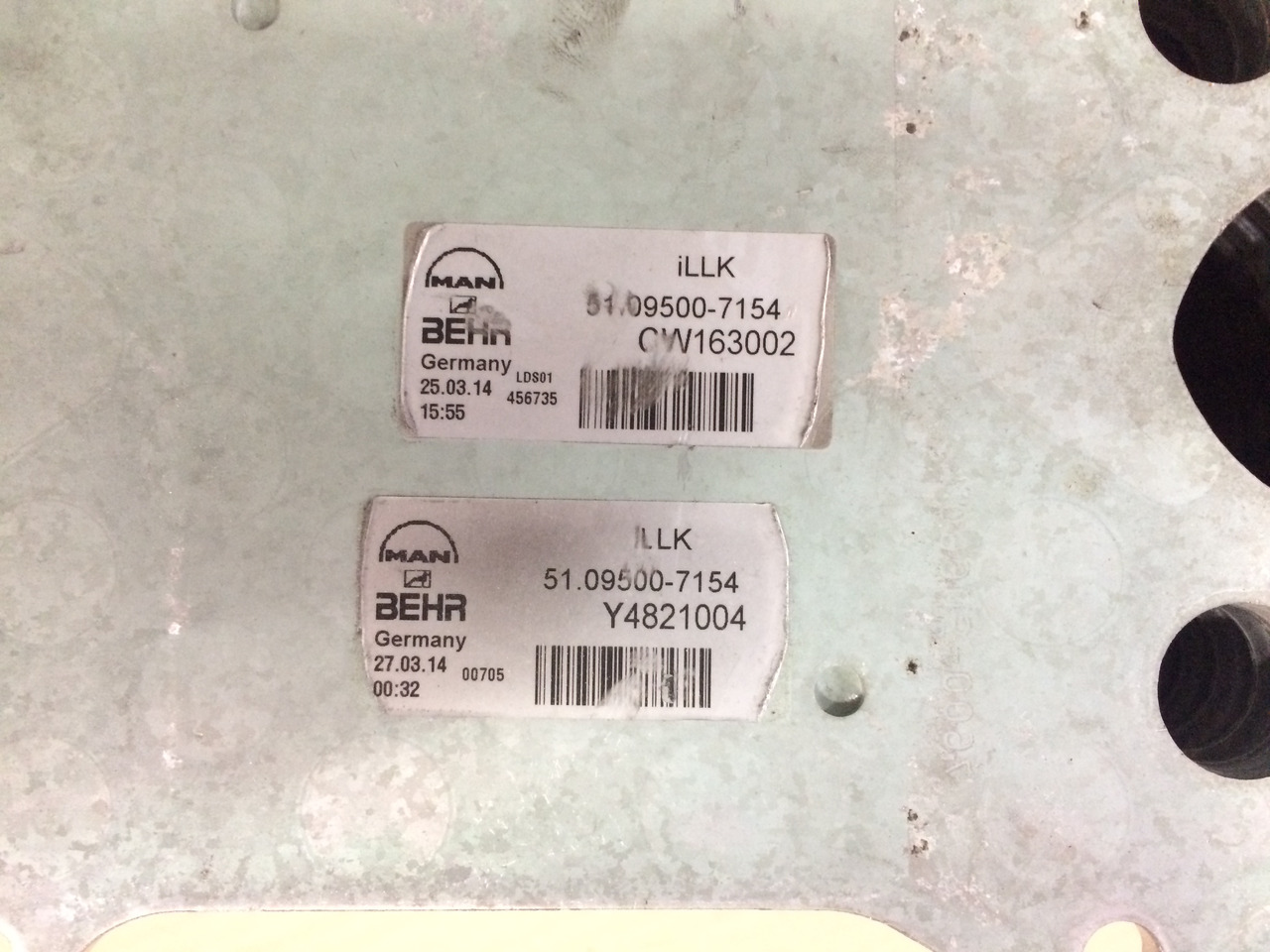 RADIATORE ARIA COMBURENTE - MOTORI MAN D2066 - D2676 - EURO 6 - Chladiaci systém pre Nákladné auto: obrázok 5 RADIATORE ARIA COMBURENTE - MOTORI MAN D2066 - D2676 - EURO 6 - Chladiaci systém pre Nákladné auto: obrázok 5