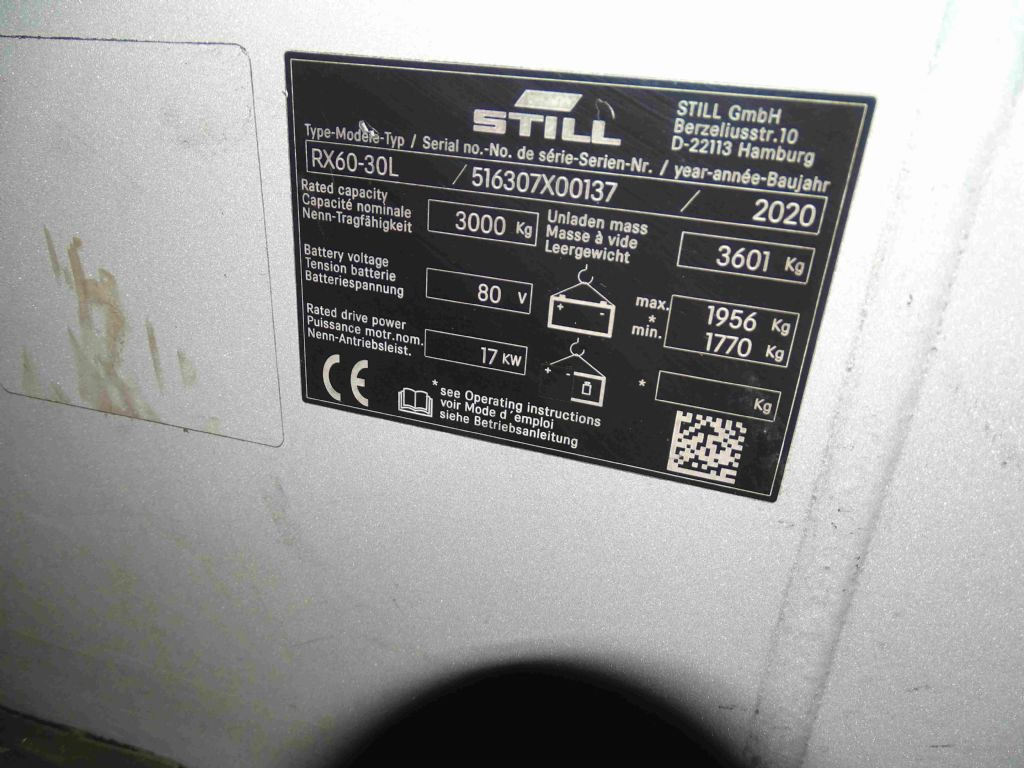 Still RX60-30L - Elektrický vysokozdvižný vozík: obrázok 5 Still RX60-30L - Elektrický vysokozdvižný vozík: obrázok 5