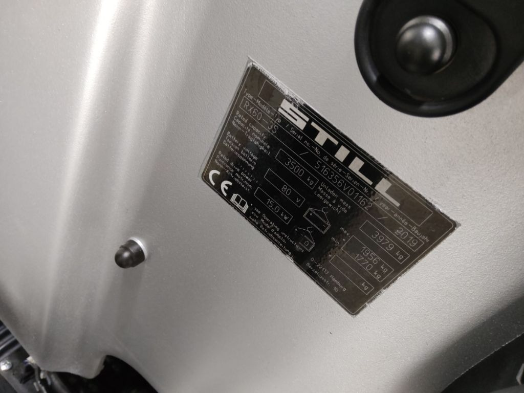 Still RX60-35 - Elektrický vysokozdvižný vozík: obrázok 5 Still RX60-35 - Elektrický vysokozdvižný vozík: obrázok 5