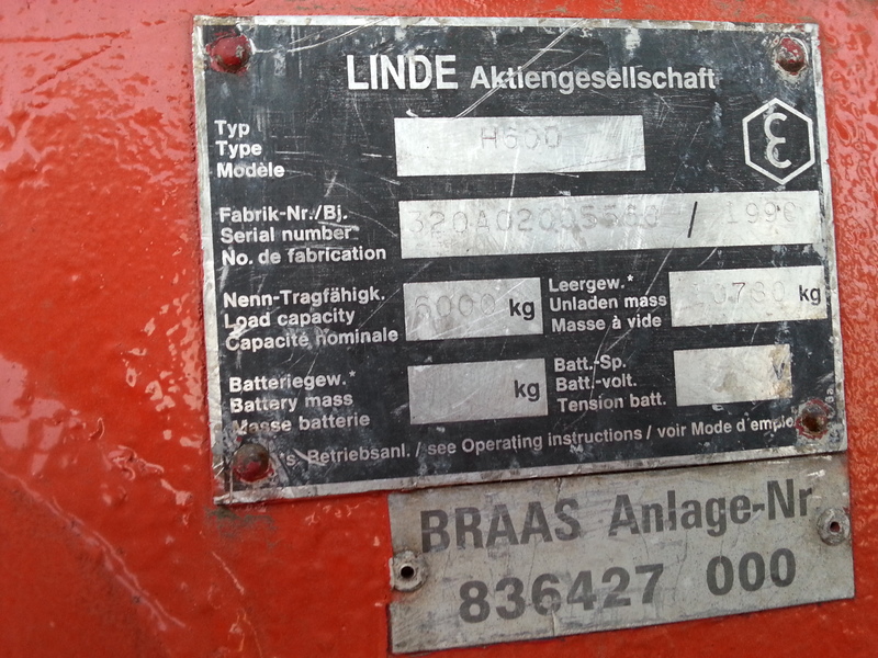 Linde H 60 D - Dieselový vysokozdvižný vozík: obrázok 2 Linde H 60 D - Dieselový vysokozdvižný vozík: obrázok 2