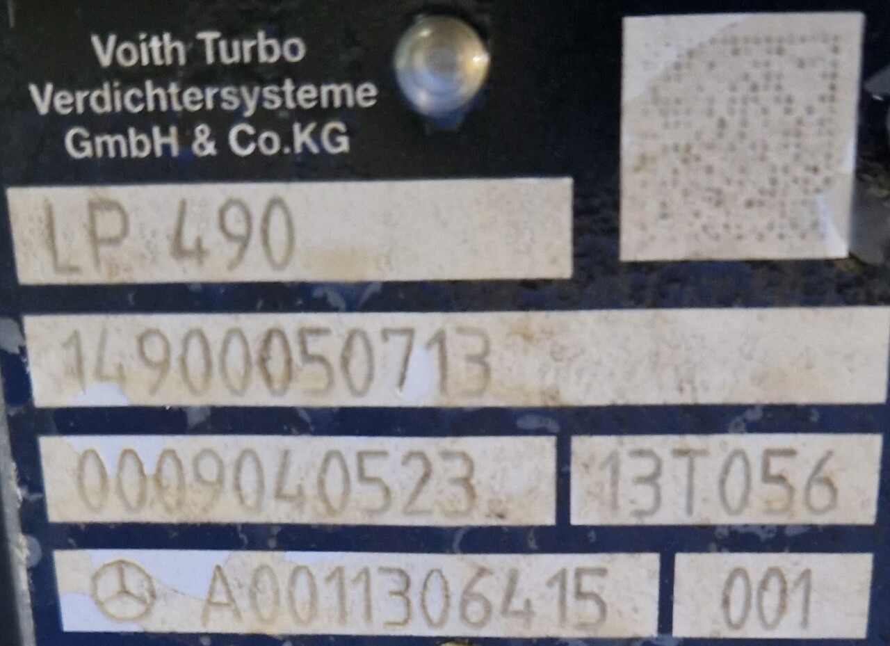 Nový Kompresor pre Iné stroje Mercedes Benz Air Compressor A0011306415 Reconditioned: obrázok 10 Nový Kompresor pre Iné stroje Mercedes Benz Air Compressor A0011306415 Reconditioned: obrázok 10