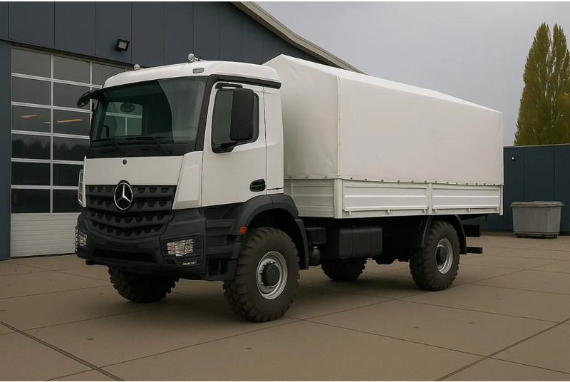 Mercedes-Benz Arocs 1836 A 4x4 Cargo Truck - Plachtové nákladné vozidlo: obrázok 1 Mercedes-Benz Arocs 1836 A 4x4 Cargo Truck - Plachtové nákladné vozidlo: obrázok 1