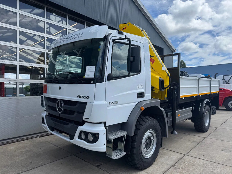 Mercedes-Benz Atego Atego 1725 4x4 Flatbed with Hyva HB120 Crane - Auto s hydraulickou rukou: obrázok 3 Mercedes-Benz Atego Atego 1725 4x4 Flatbed with Hyva HB120 Crane - Auto s hydraulickou rukou: obrázok 3