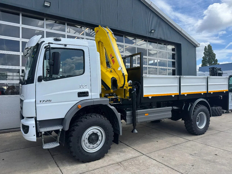 Mercedes-Benz Atego Atego 1725 4x4 Flatbed with Hyva HB120 Crane - Auto s hydraulickou rukou: obrázok 4 Mercedes-Benz Atego Atego 1725 4x4 Flatbed with Hyva HB120 Crane - Auto s hydraulickou rukou: obrázok 4