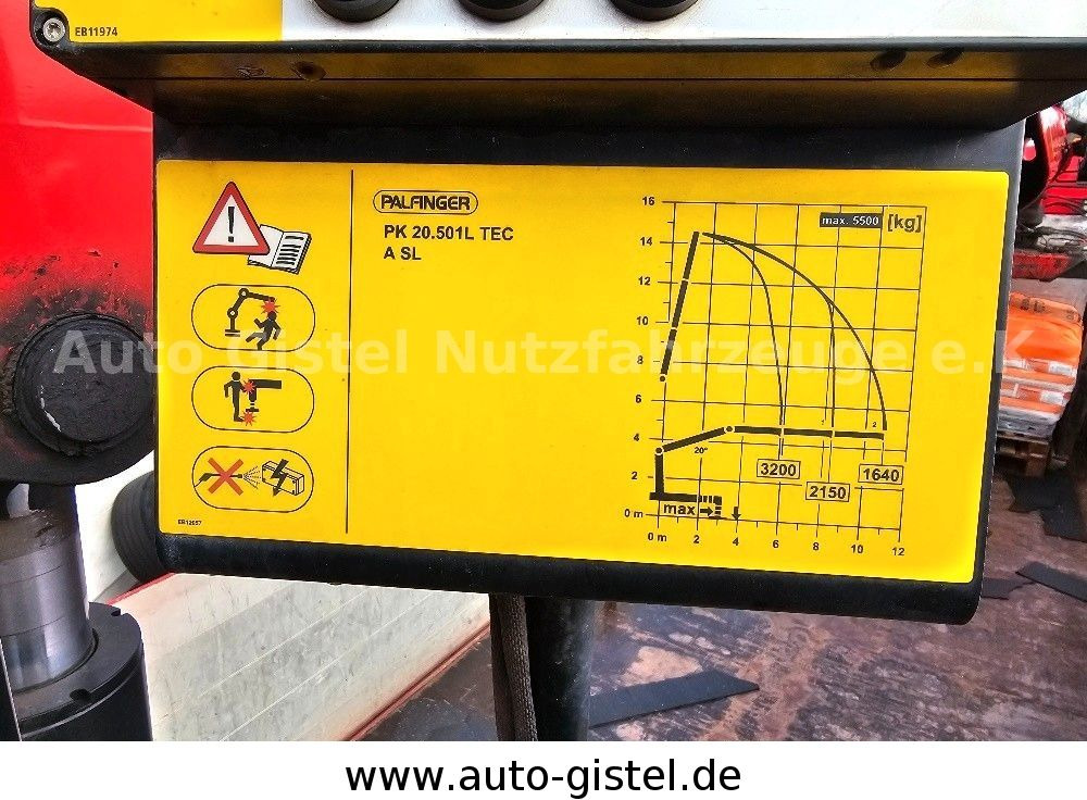 Valníkový/ Plošinový nákladný automobil, Auto s hydraulickou rukou MAN TGX 26.540 6x2LL: obrázok 8