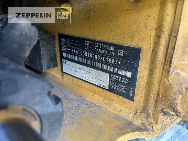 Mini rýpadlo Cat 301.8-05A: obrázok 19