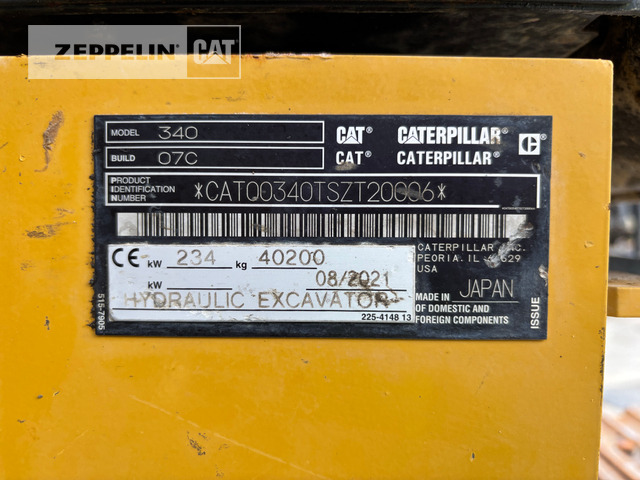 Cat 340-07A - Pásové rýpadlo: obrázok 2 Cat 340-07A - Pásové rýpadlo: obrázok 2