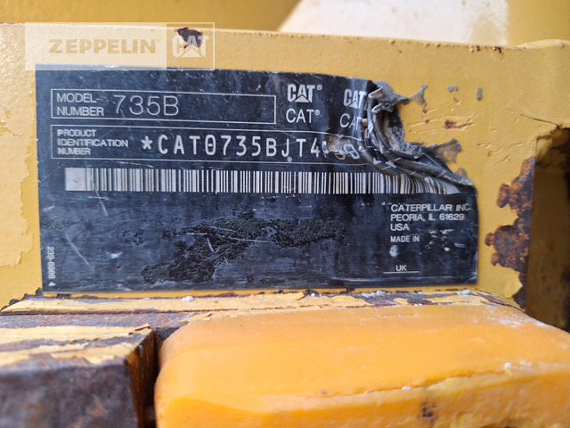 Leasing Cat 735B Cat 735B: obrázok 29