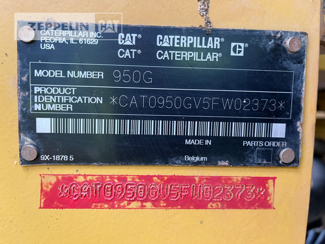 Cat 950G - Kolesový nakladač: obrázok 2 Cat 950G - Kolesový nakladač: obrázok 2