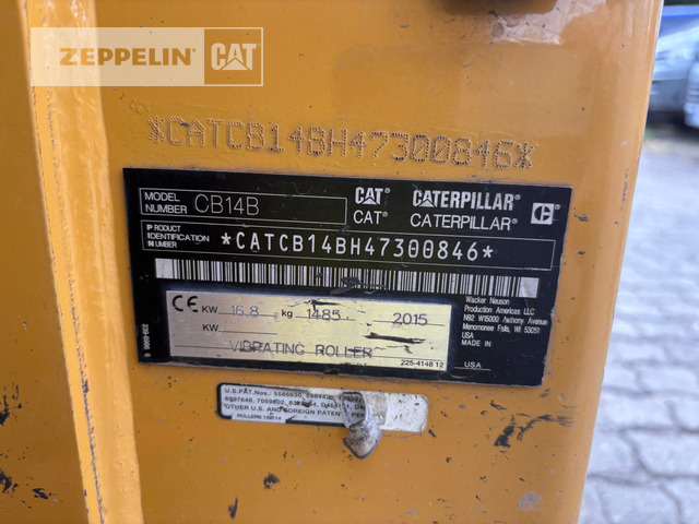 Cat CB14B - Cestný valec: obrázok 5 Cat CB14B - Cestný valec: obrázok 5