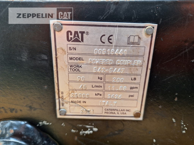 Cat CW10H - Rýchloupínacia zariadenia pre Stavebné stroje: obrázok 3 Cat CW10H - Rýchloupínacia zariadenia pre Stavebné stroje: obrázok 3