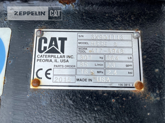 Cat H55ES - Hydraulické kladivo pre Stavebné stroje: obrázok 4 Cat H55ES - Hydraulické kladivo pre Stavebné stroje: obrázok 4